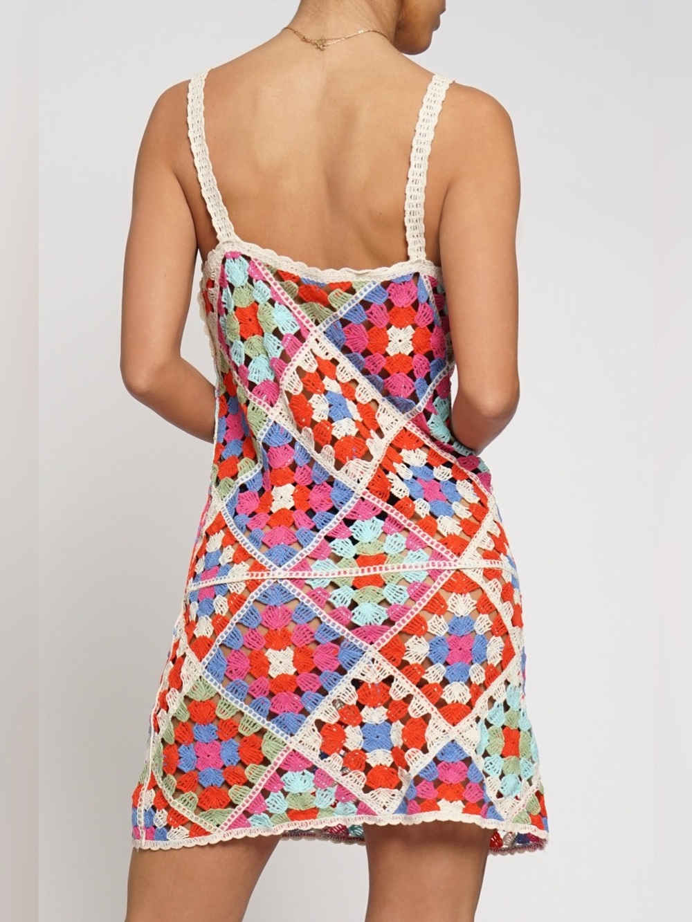 Crochet Mini Dress - Picture 4 of 13